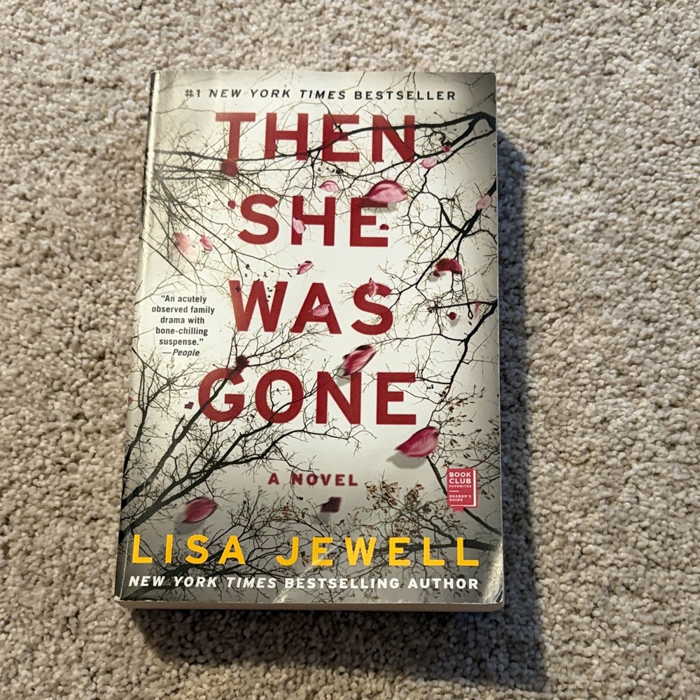 'Then She Was Gone' Novel - Gray Cover